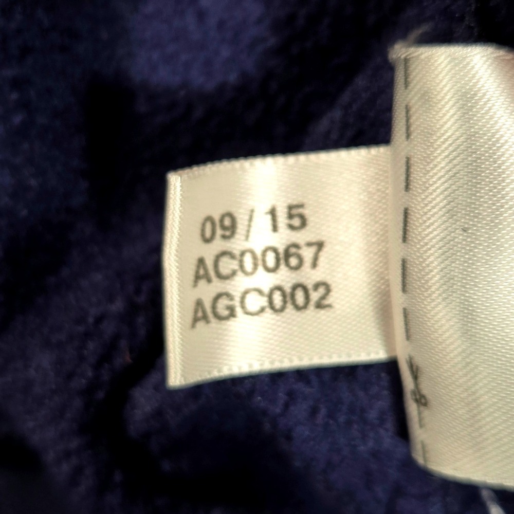 Adidas LA Galaxy Hoodie Mens Large Navy Blue Excellent Climawarm Quarter Zip MLS - Picture 13 of 16